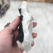 将图像加载到图库查看器中,<transcy>玉髓 #2 上的鱼眼石和辉石</transcy>