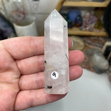 将图像加载到图库查看器中,Black Rutilated Quartz Point #09