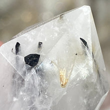 将图像加载到图库查看器中,Black Rutilated Quartz Point #10