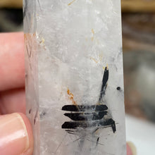 将图像加载到图库查看器中,Black Rutilated Quartz Point #13