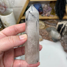将图像加载到图库查看器中,Black Rutilated Quartz Point #14