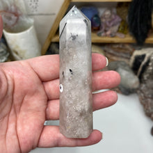 将图像加载到图库查看器中,Black Rutilated Quartz Point #14