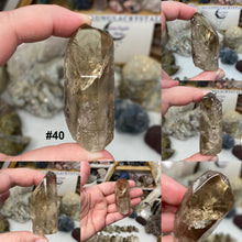 将图像加载到图库查看器中,Smoky Quartz / Lodolite Lightly Tumbled Points