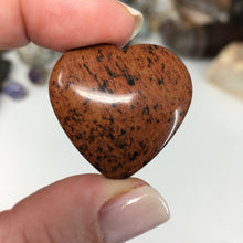 Chargez l'image dans la visionneuse de la galerie, Mahogany Obsidian 1.25" Heart #11
