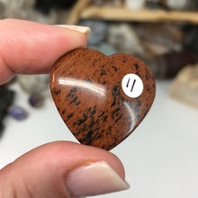 Chargez l'image dans la visionneuse de la galerie, Mahogany Obsidian 1.25" Heart #11