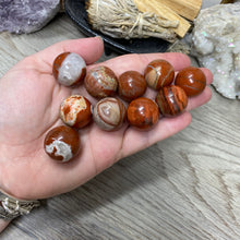 Load image into Gallery viewer, Brecciated Red Jasper 20-22mm Spheres