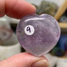 Bild in Galerie-Viewer laden, Fluorite 30mm Hearts