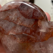 Chargez l'image dans la visionneuse de la galerie, Red Hematoid "Fire Quartz" Heart #01