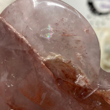 Chargez l'image dans la visionneuse de la galerie, Red Hematoid "Fire Quartz" Heart #02