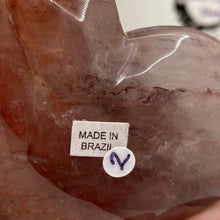 Chargez l'image dans la visionneuse de la galerie, Red Hematoid "Fire Quartz" Heart #02