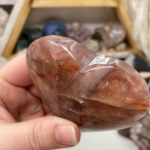 Chargez l'image dans la visionneuse de la galerie, Red Hematoid "Fire Quartz" Heart #03