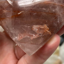 Chargez l'image dans la visionneuse de la galerie, Red Hematoid "Fire Quartz" Heart #03