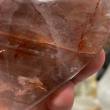 Chargez l'image dans la visionneuse de la galerie, Red Hematoid "Fire Quartz" Heart #03