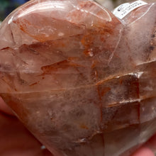 Chargez l'image dans la visionneuse de la galerie, Red Hematoid "Fire Quartz" Heart #03
