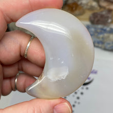 将图像加载到图库查看器中,Druzy Agate Moon #02