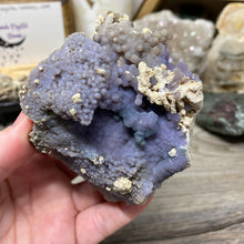 将图像加载到图库查看器中,Grape Agate Botryoidal Purple Chalcedony #01
