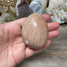 Load image into Gallery viewer, Peach Moonstone Palm Stone #07
