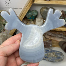Bild in Galerie-Viewer laden, Agate Reindeer Head