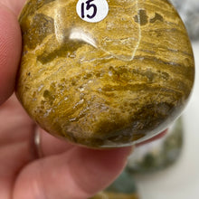 Cargar imagen en el visor de la galería, Ocean Jasper Palm Stone #15