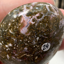 Cargar imagen en el visor de la galería, Ocean Jasper Palm Stone #24