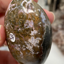 Cargar imagen en el visor de la galería, Ocean Jasper Palm Stone #24