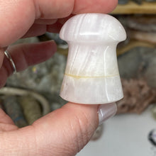 将图像加载到图库查看器中,Pink Calcite / Mangano Calcite Mushroom #01