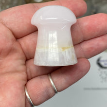 将图像加载到图库查看器中,Pink Calcite / Mangano Calcite Mushroom #01