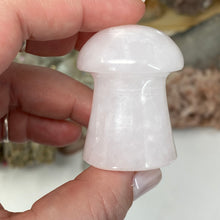 将图像加载到图库查看器中,Pink Calcite / Mangano Calcite Mushroom #02