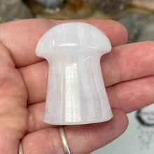 将图像加载到图库查看器中,Pink Calcite / Mangano Calcite Mushroom #02