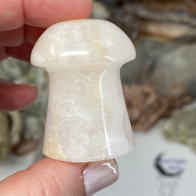 将图像加载到图库查看器中,Pink Calcite / Mangano Calcite Mushroom #04
