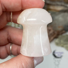 将图像加载到图库查看器中,Pink Calcite / Mangano Calcite Mushroom #04