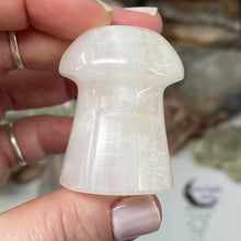 将图像加载到图库查看器中,Pink Calcite / Mangano Calcite Mushroom #04