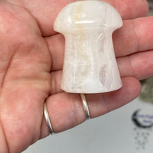 将图像加载到图库查看器中,Pink Calcite / Mangano Calcite Mushroom #04