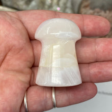 将图像加载到图库查看器中,Pink Calcite / Mangano Calcite Mushroom #05