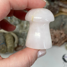 将图像加载到图库查看器中,Pink Calcite / Mangano Calcite Mushroom #06