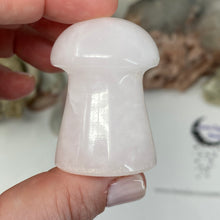 将图像加载到图库查看器中,Pink Calcite / Mangano Calcite Mushroom #07