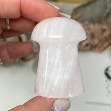 将图像加载到图库查看器中,Pink Calcite / Mangano Calcite Mushroom #08