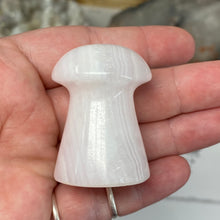 将图像加载到图库查看器中,Pink Calcite / Mangano Calcite Mushroom #09