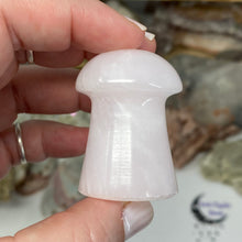 将图像加载到图库查看器中,Pink Calcite / Mangano Calcite Mushroom #10