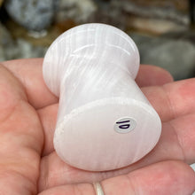 将图像加载到图库查看器中,Pink Calcite / Mangano Calcite Mushroom #10