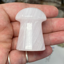 将图像加载到图库查看器中,Pink Calcite / Mangano Calcite Mushroom #10