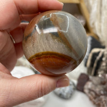 Load image into Gallery viewer, Polychrome Jasper Sphere #12