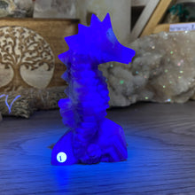 Bild in Galerie-Viewer laden, Fluorite Sea Horse #1 * UV Reactive