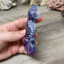 Chargez l'image dans la visionneuse de la galerie, Fluorite Sea Horse #2 * UV Reactive