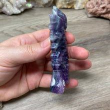 Chargez l'image dans la visionneuse de la galerie, Fluorite Sea Horse #2 * UV Reactive