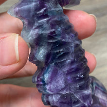 Chargez l'image dans la visionneuse de la galerie, Fluorite Sea Horse #2 * UV Reactive