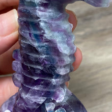 Chargez l'image dans la visionneuse de la galerie, Fluorite Sea Horse #2 * UV Reactive