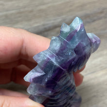 Chargez l'image dans la visionneuse de la galerie, Fluorite Sea Horse #2 * UV Reactive