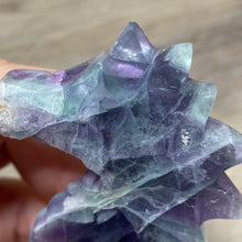 Chargez l'image dans la visionneuse de la galerie, Fluorite Sea Horse #2 * UV Reactive