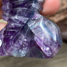 Chargez l'image dans la visionneuse de la galerie, Fluorite Sea Horse #2 * UV Reactive